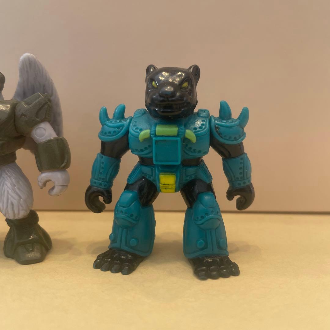 ビーストフォーマー　レーザー　ブラックタートル　ブルーイーグル　ブラックジャガー