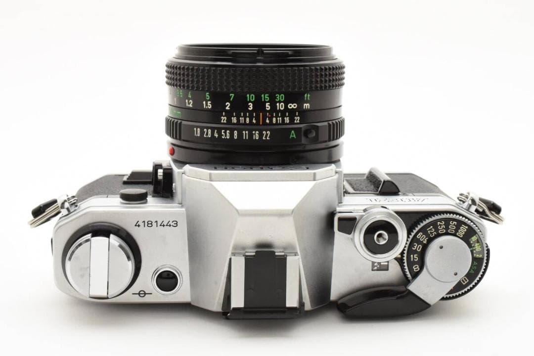 ■ 美品 ■ キャノン　Canon AE-1 + NEW FD 50mm 1.8