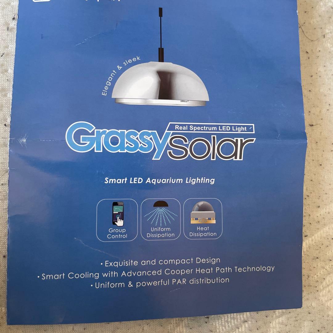 h*u様 GrassySolar LED水槽照明
