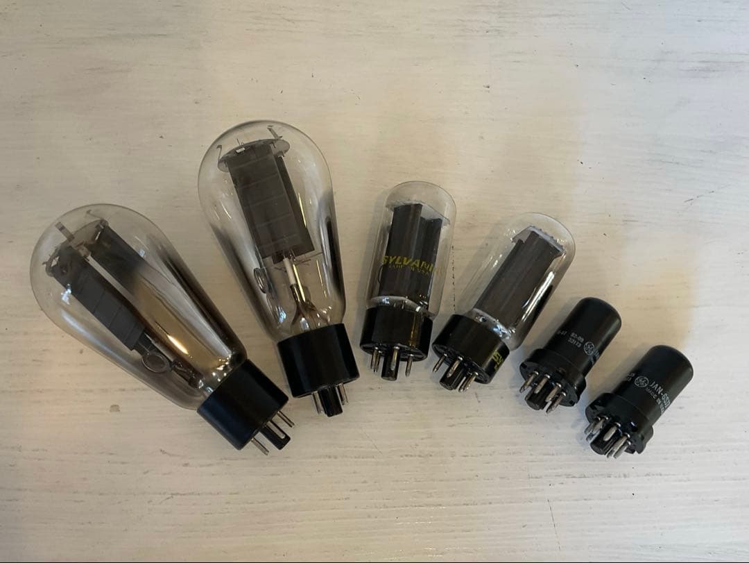 真空管 6本セット オーディオアンプ用SYLVANIA 含む 美品