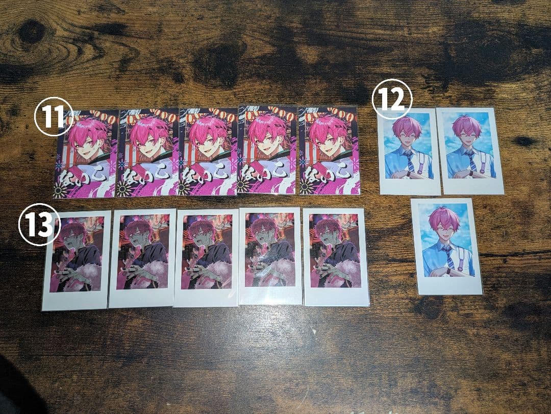 いれいすランダムチェキ風トレカ第7弾（初兎、if✖）