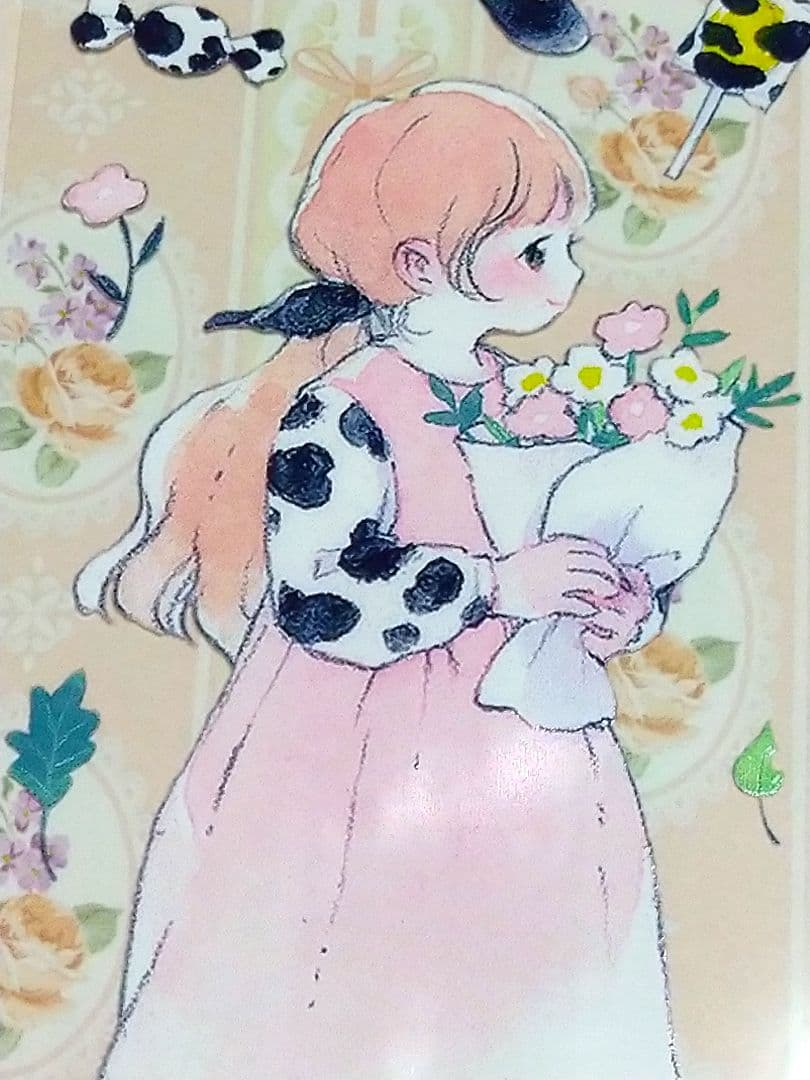 ✩再販✩J509＃牛奶妹妹(PET)吾心切り売り海外人物マステ女の子