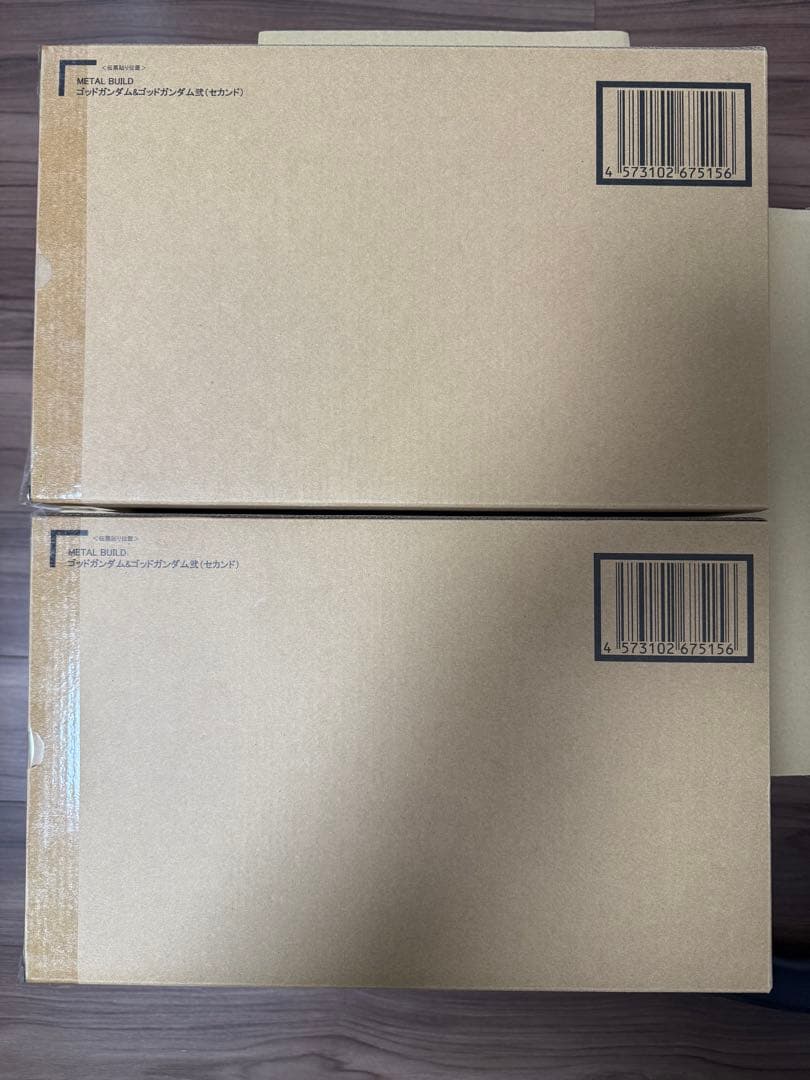 2個セット：LBUILDゴッドガンダム&ゴッドガンダム弐（セカンド）2次