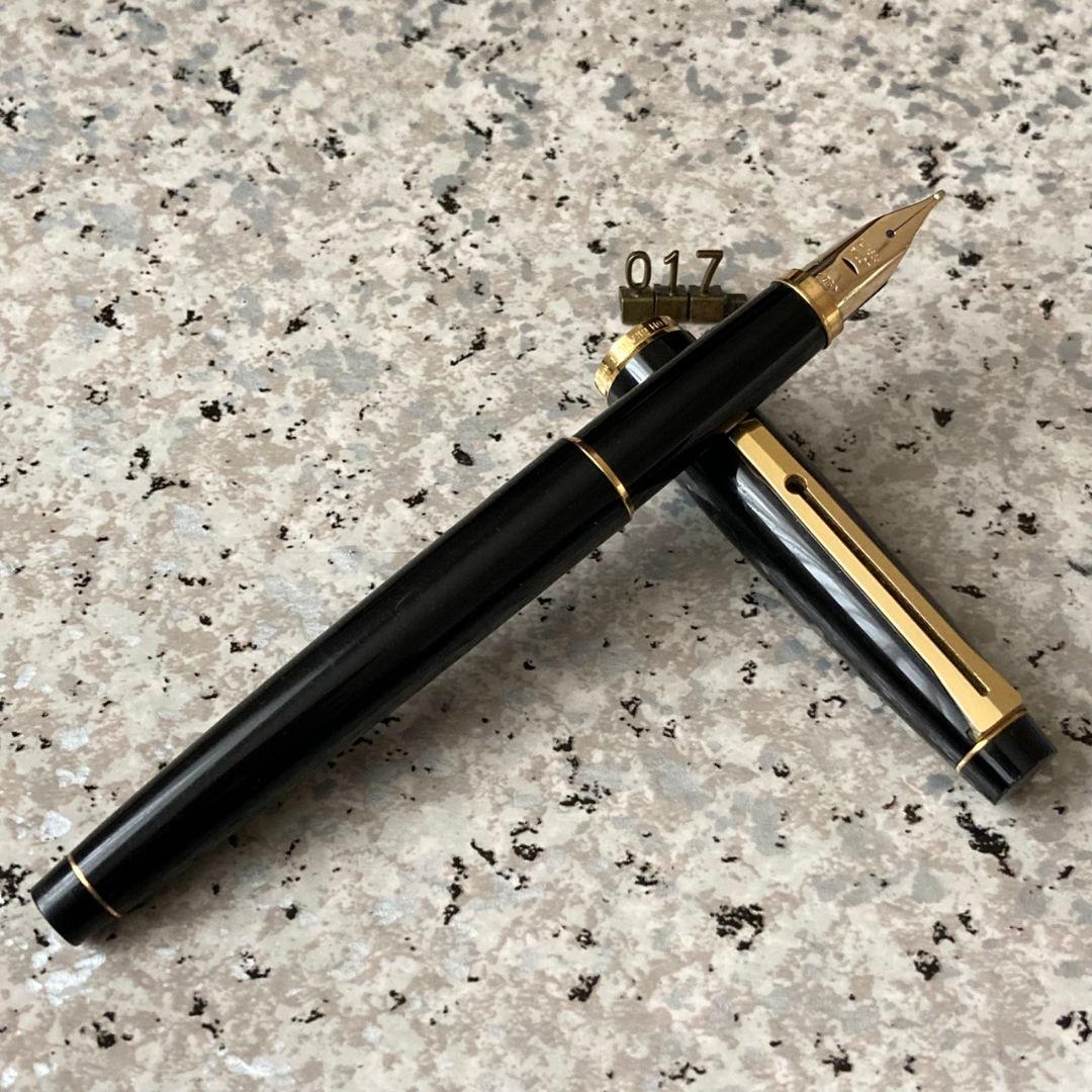 #017 オーバーホール済み 万年筆 レア PILOT CUSTOM 14k
