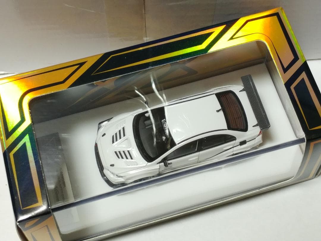 404 YM モデル 1/64 三菱 ランエボ ランサー EVO X ホワイト