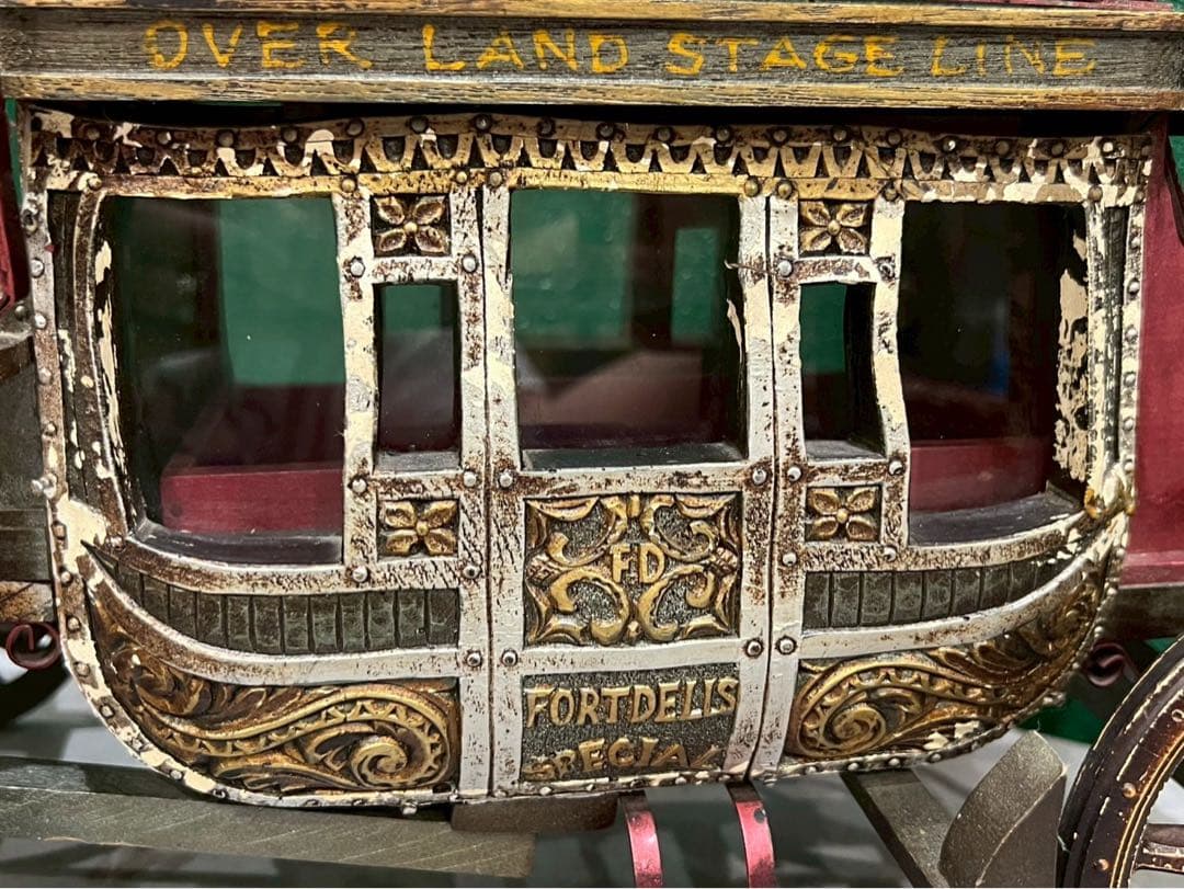 馬車 置物 アンティーク 希少 インテリア