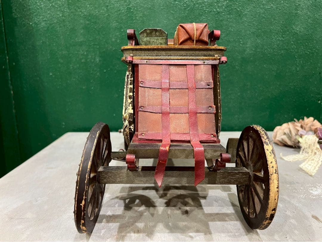馬車 置物 アンティーク 希少 インテリア