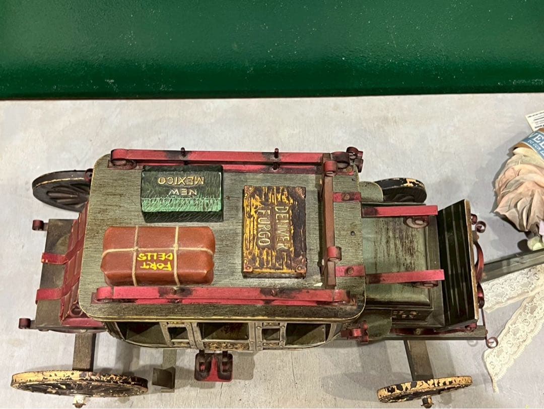 馬車 置物 アンティーク 希少 インテリア