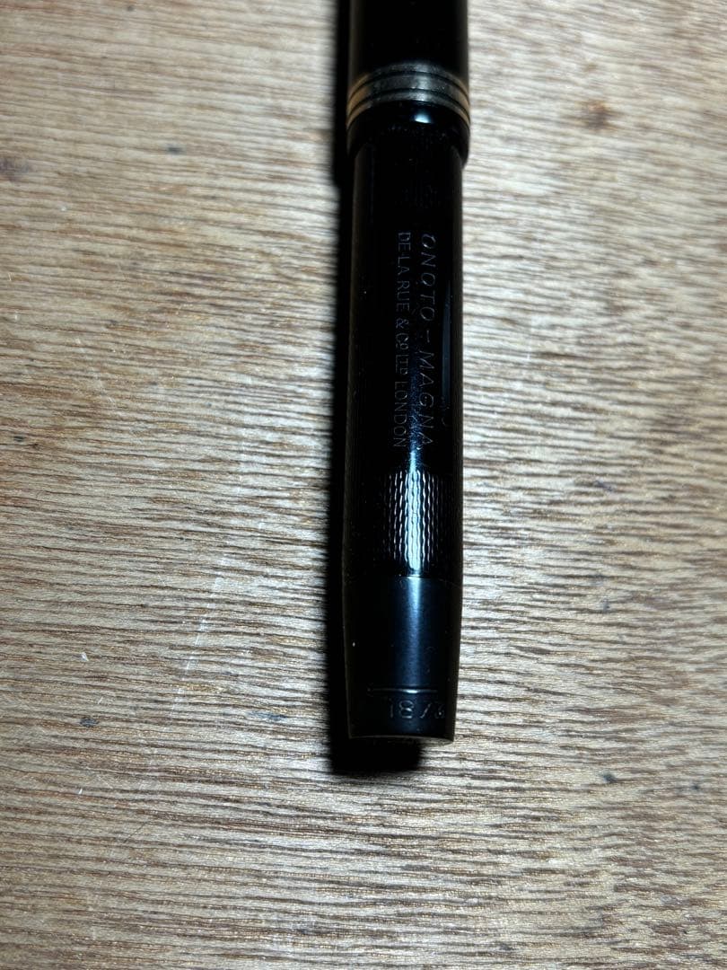 De la rue Onoto Magna プランジャー式 万年筆 整備済み