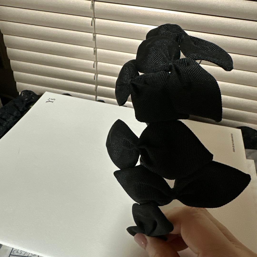 カシラ、ジェニファーオーレットグログランリボンカチューシャ