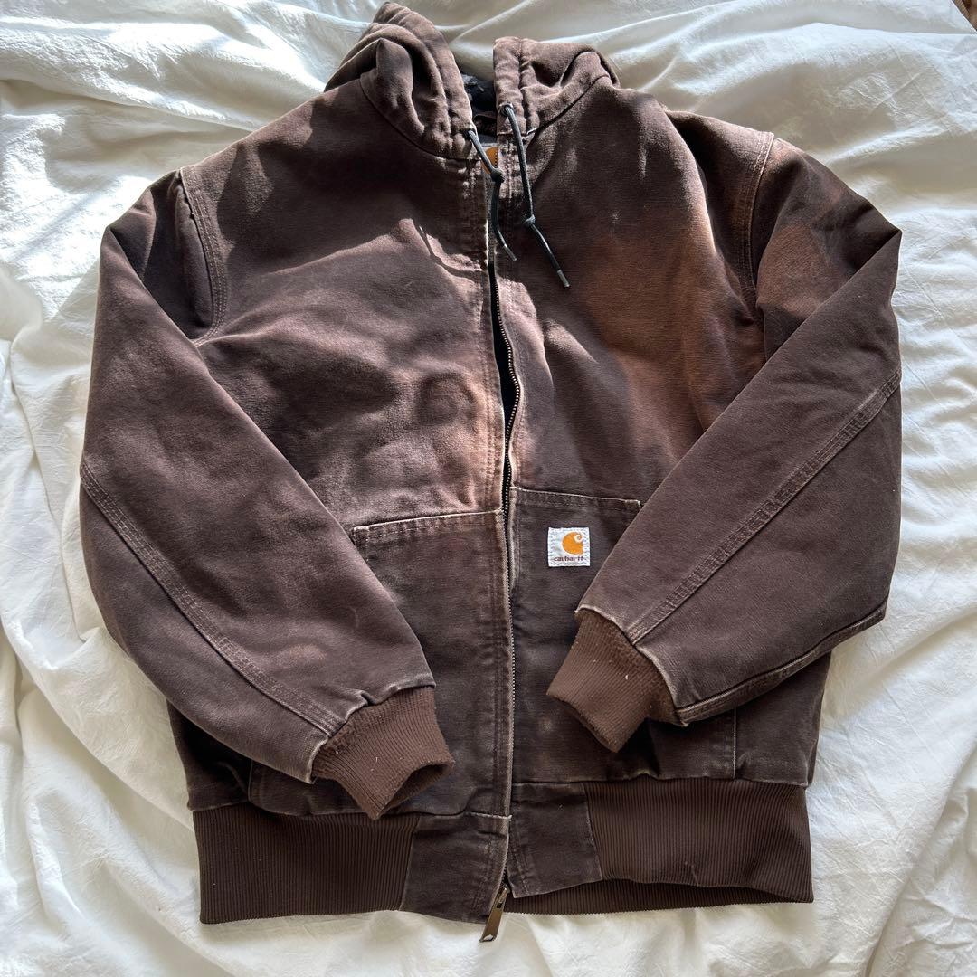 Carhartt アクティブジャケット ブラウン 古着