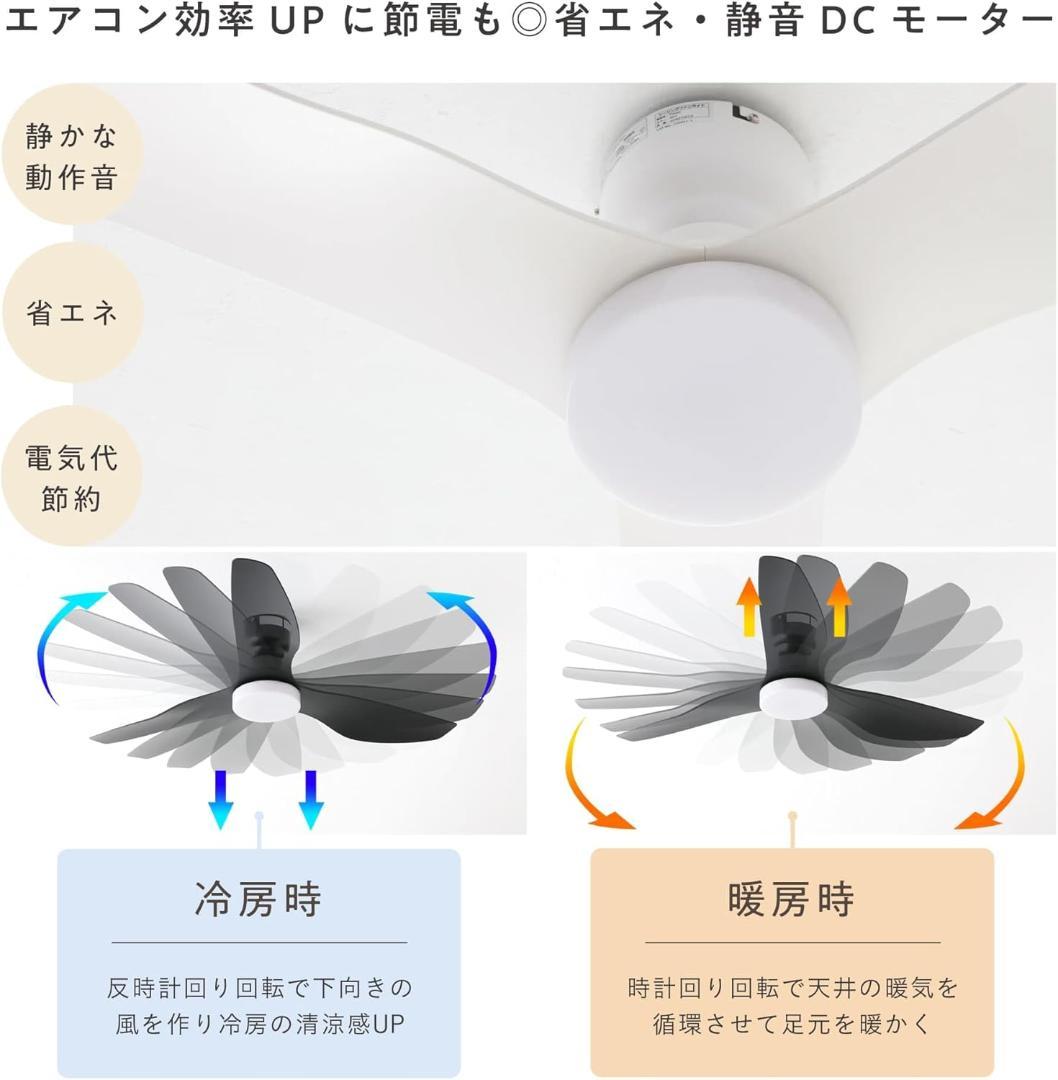 【未使用】VENTOTA シーリングファンライト Fisso