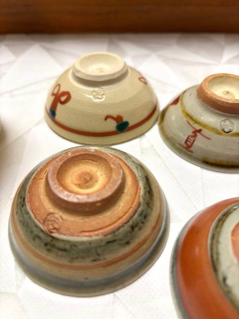 京焼　国領寿人 作　酒器セット　徳利2個　お猪口５個　作家さん　清水焼