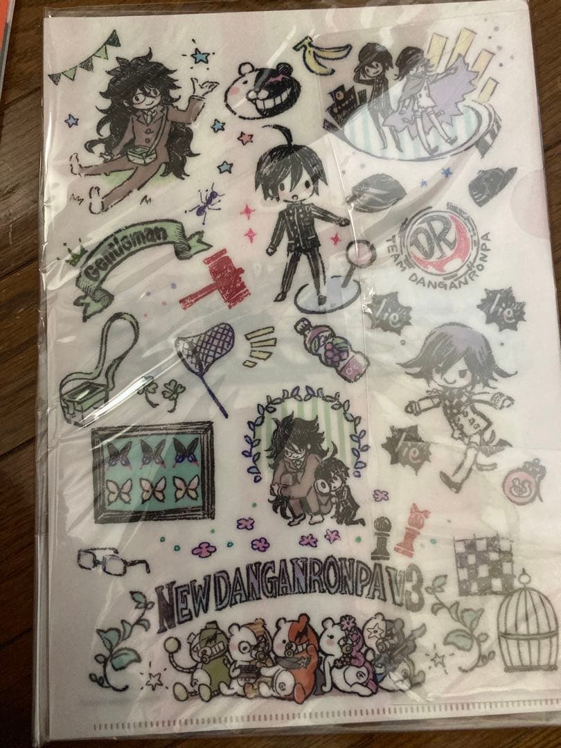 ダンガンロンパセット売り　キーホルダー　ファイル