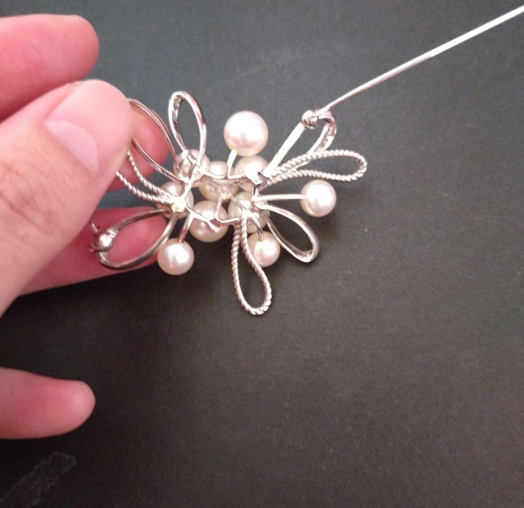ミキモト SILVER ブローチ