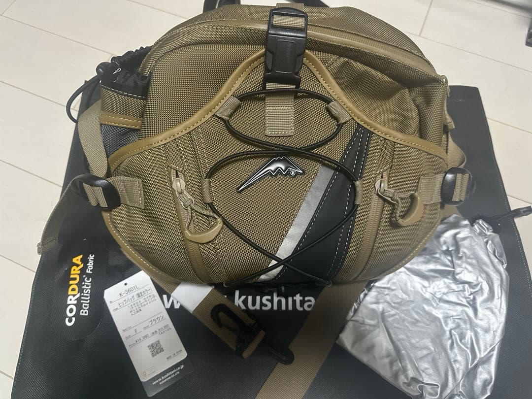 クシタニヒップバッグk-3601Ｌ(限定カラー)