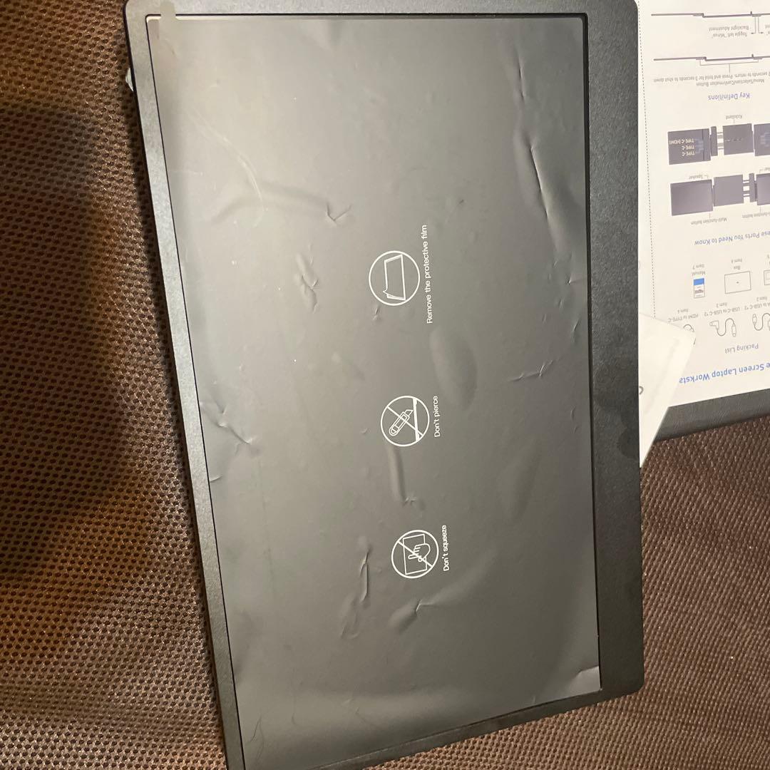 LAPTOMO S3 トリプルスクリーン拡張器　ほぼ新品