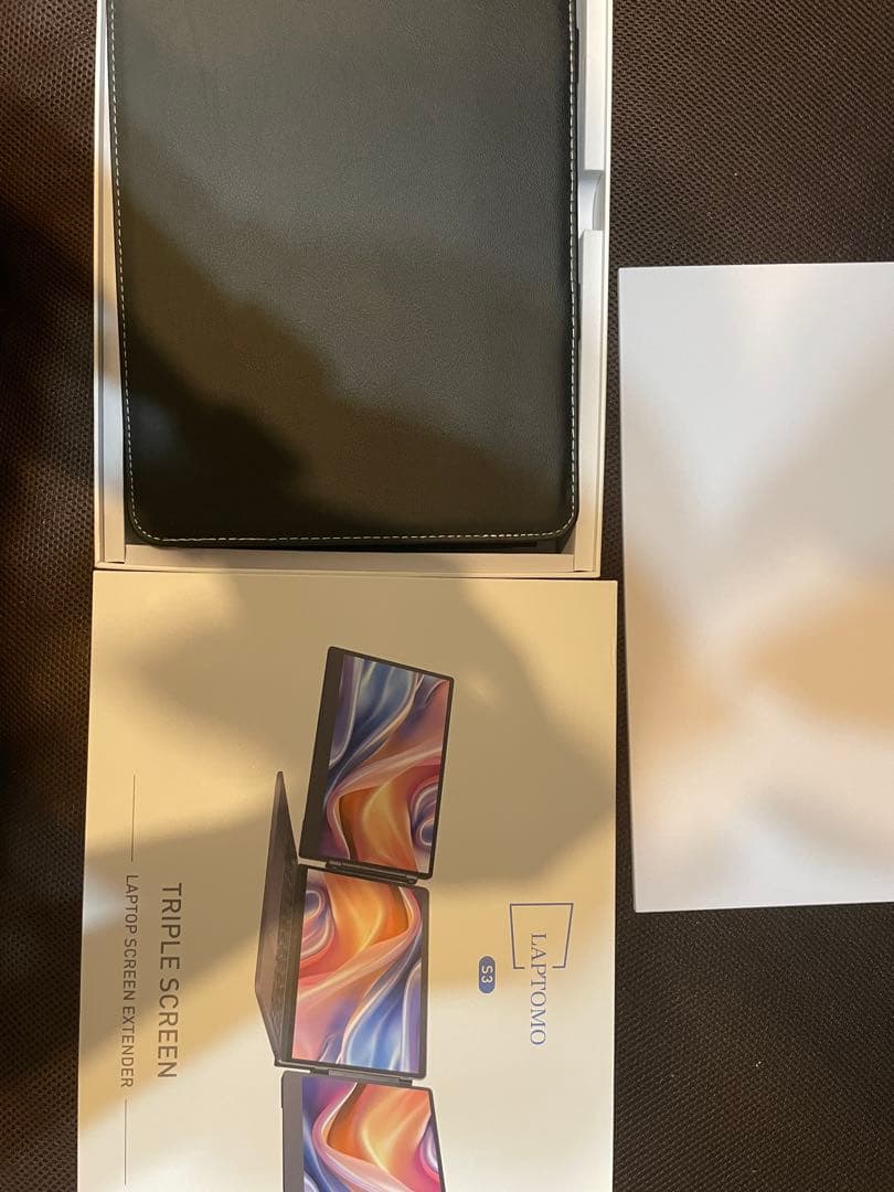 LAPTOMO S3 トリプルスクリーン拡張器　ほぼ新品