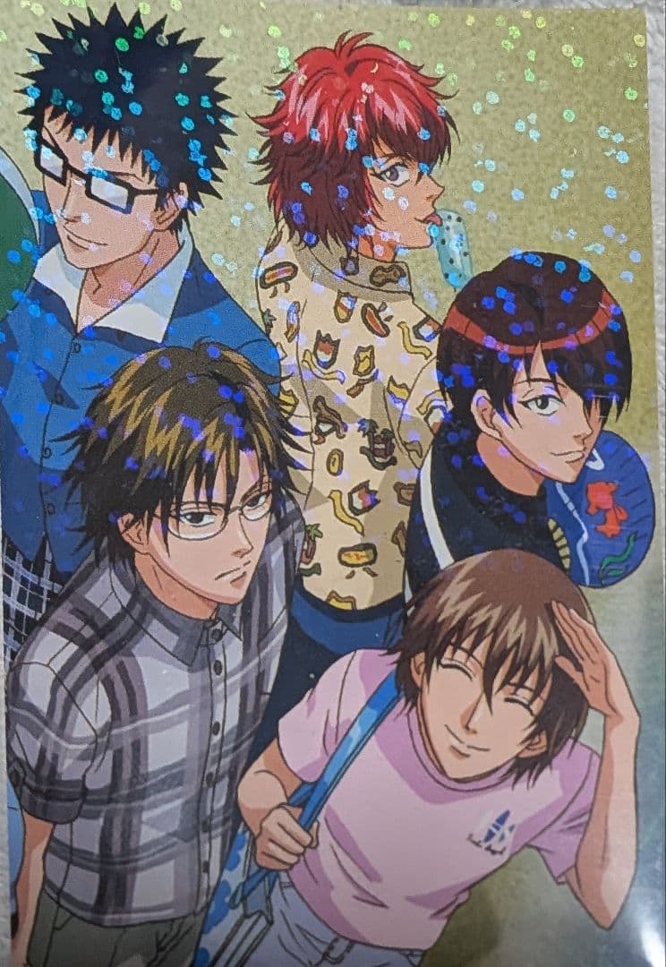 テニスの王子様☆手塚国光・不二周助・丸井ブン太☆キラキラカード