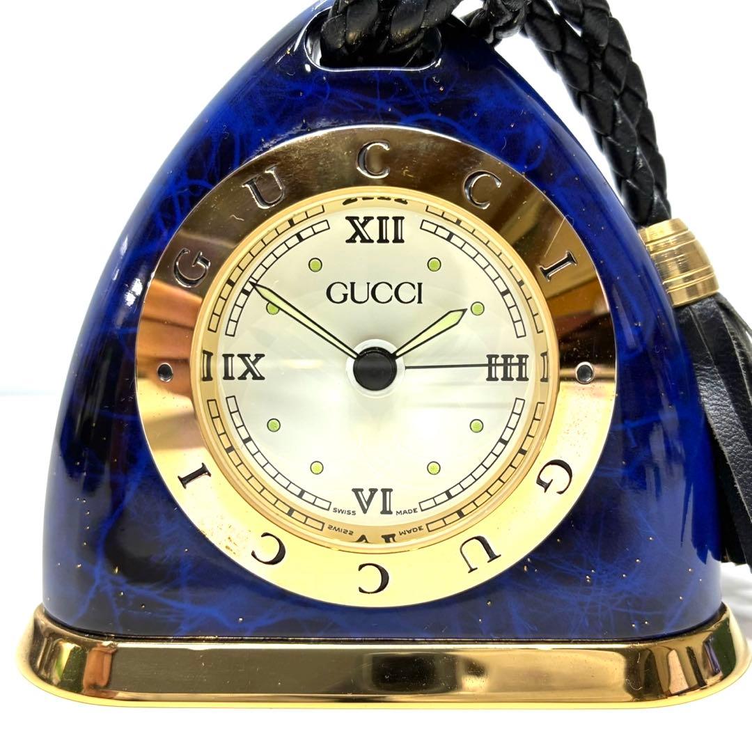 ☆レトロ☆ GUCCI置時計アラーム付き20年物