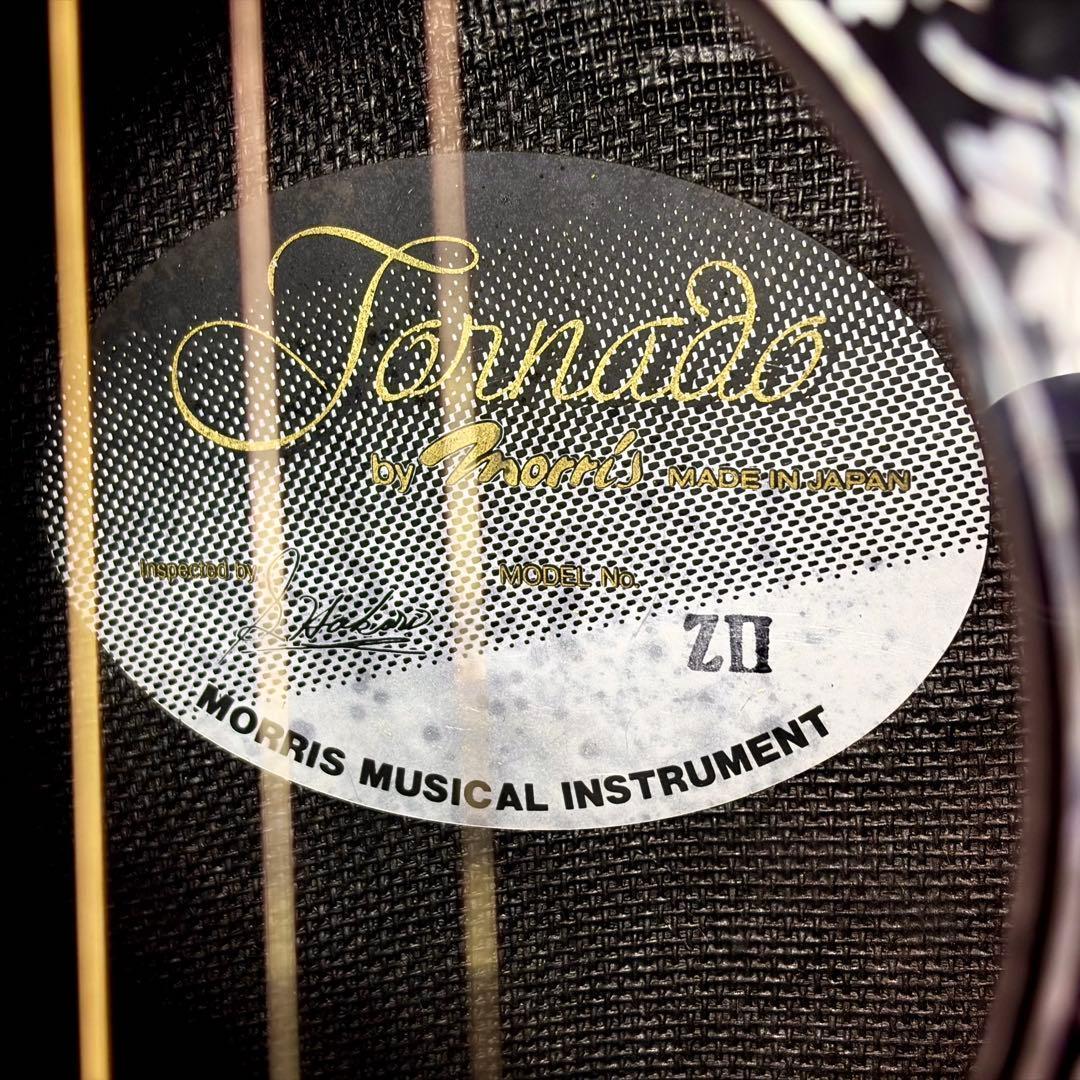 美品 ジャパンビンテージMorris Tornado ZⅡ エレアコ