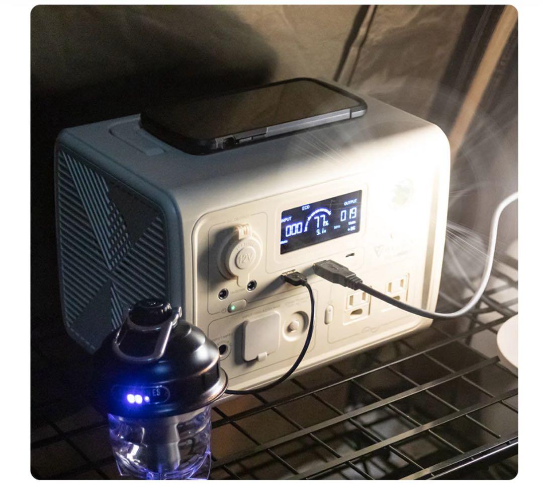 BLUETTI EB3A 小型ポータブル電源 268Wh、600W箱なし