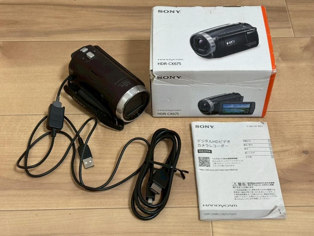 SONY HDR-CX675 ビデオカメラ 本体