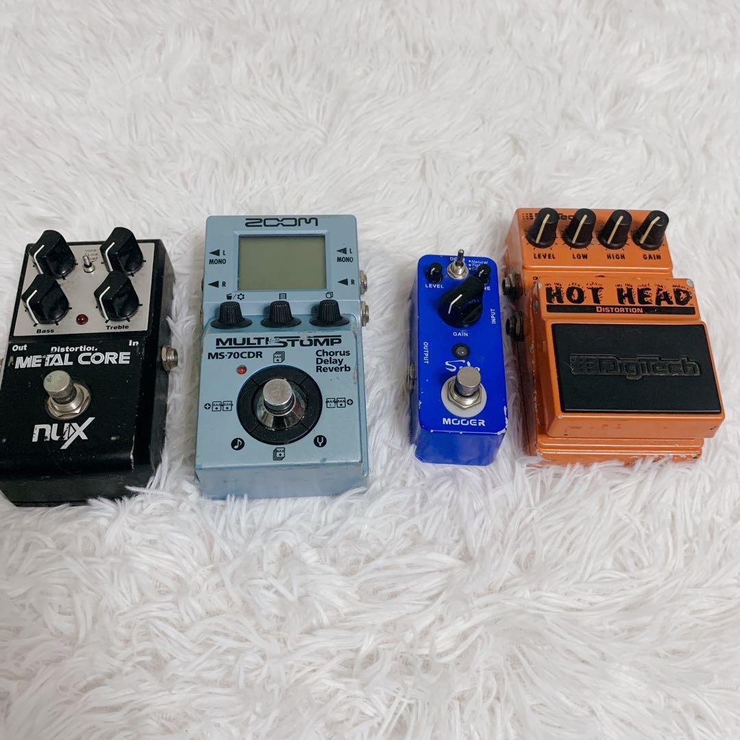 エフェクター まとめ売り zoom nux ハード ディレイ MOOER