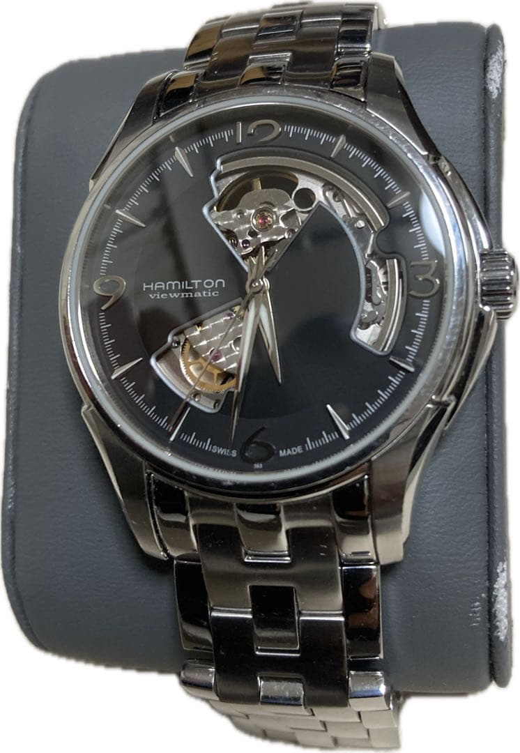 HAMILTON ハミルトン ジャズマスター オープンハート 自動巻き 黒