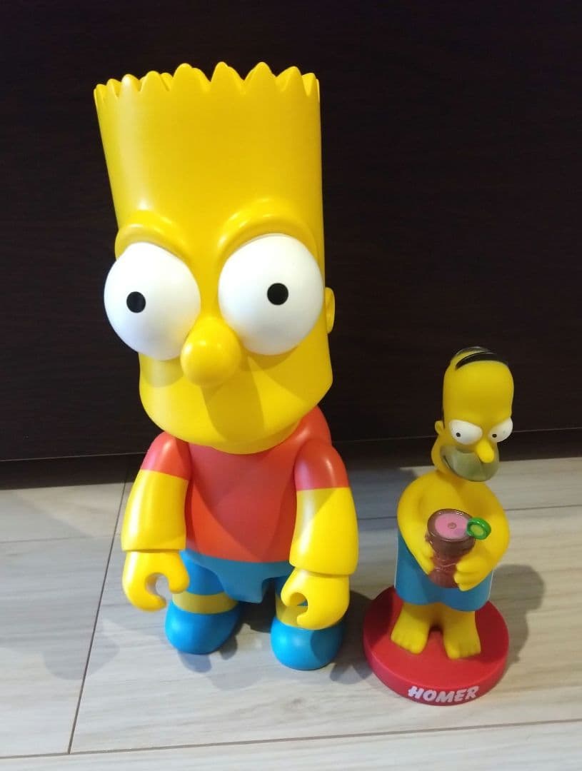 バート・シンプソン フィギュア Qee 2008　オマケ付き