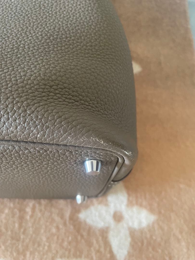 美品HERMESピコタンロックPMエトゥープ