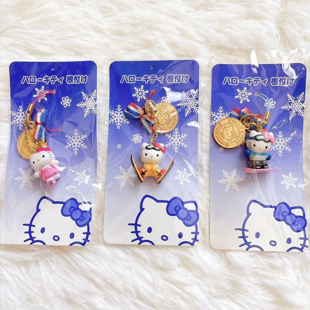 ハローキティ　根付け ストラップ　 2006年 トリノオリンピック レア　希少