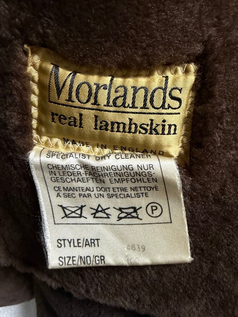 Morlands ムートンコート ダブル ブラウン イギリス製