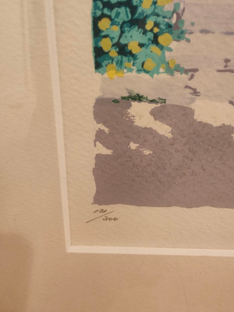 大変希少 版画 シルクスクリーン サルボ 限定部数 131/300 Salvo