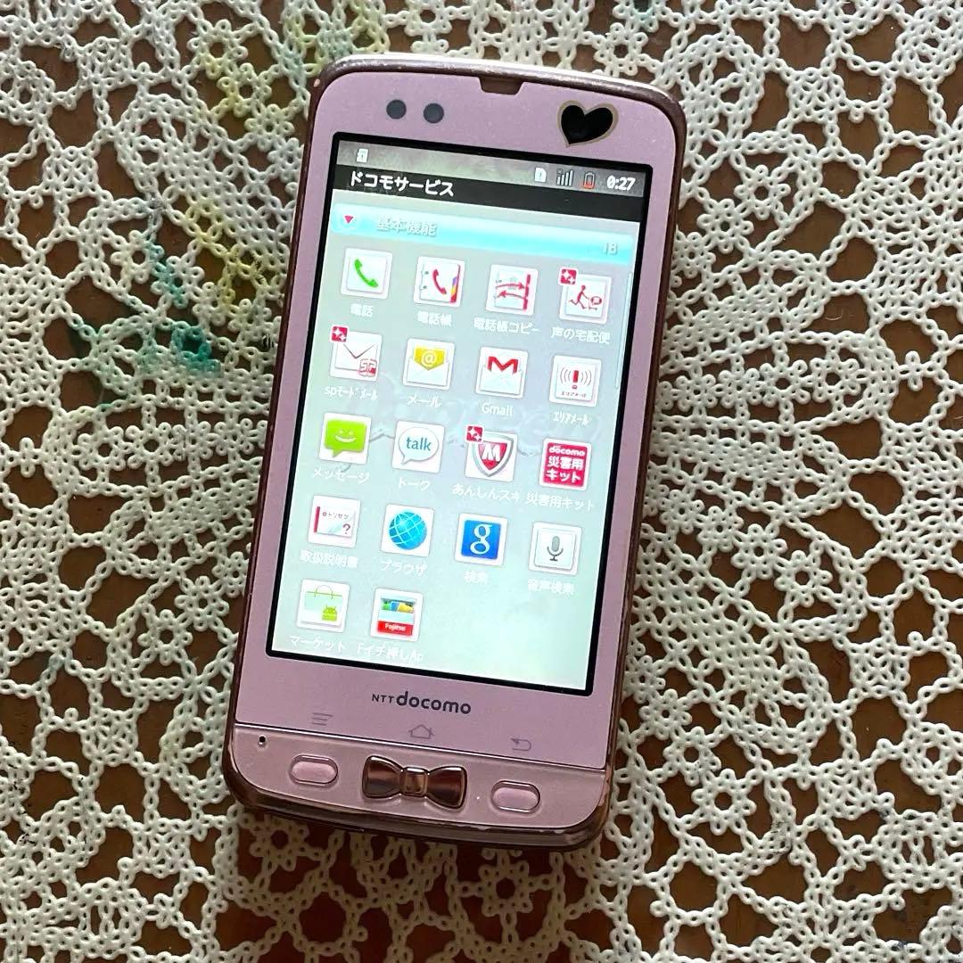 希少✨ Arrows F-03D docomo Popteen ピンク ギャル
