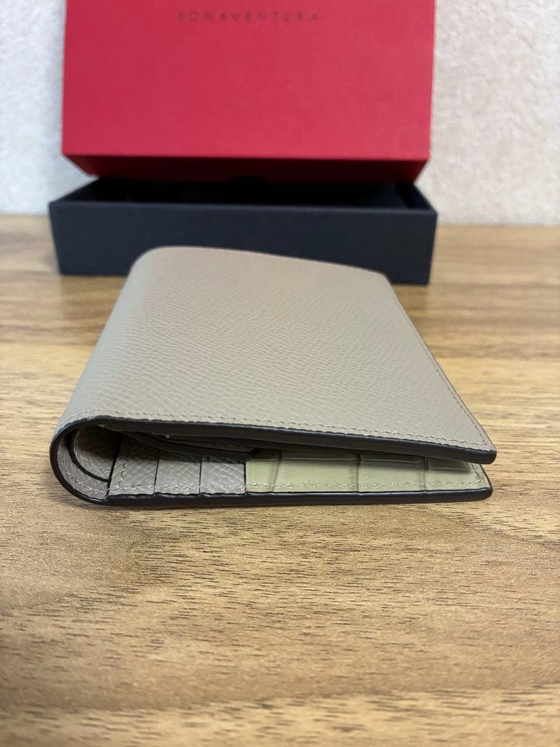 BONAVENTURA グレージュ ノブレッサ クロコ 財布