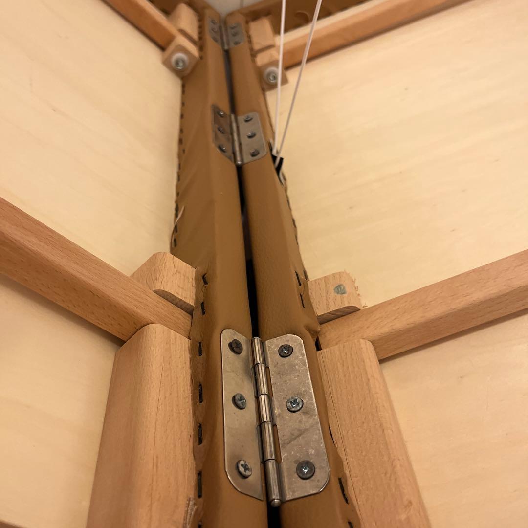 World JB 折りたたみ マッサージベッド ライトブラウン