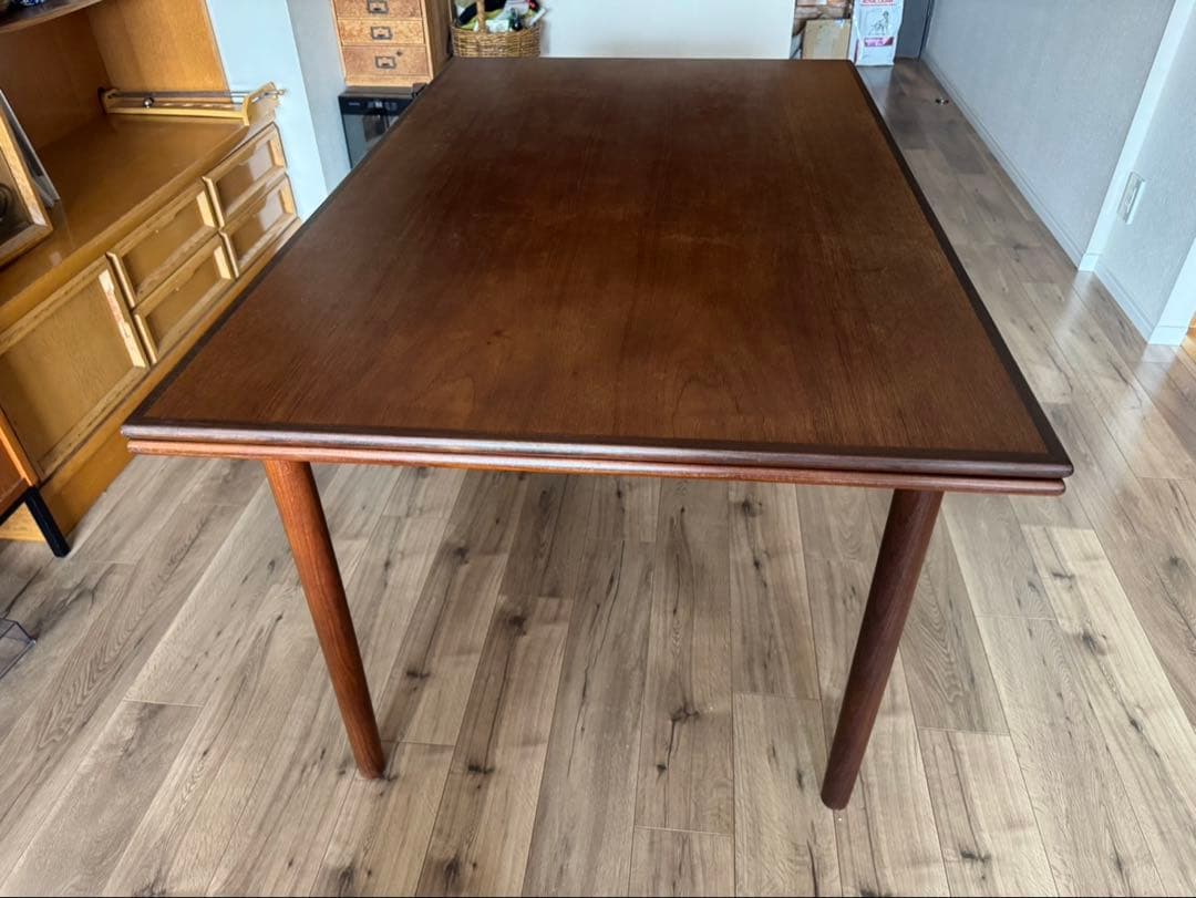 エクステンションテーブル　ビンテージ　デンマーク　北欧