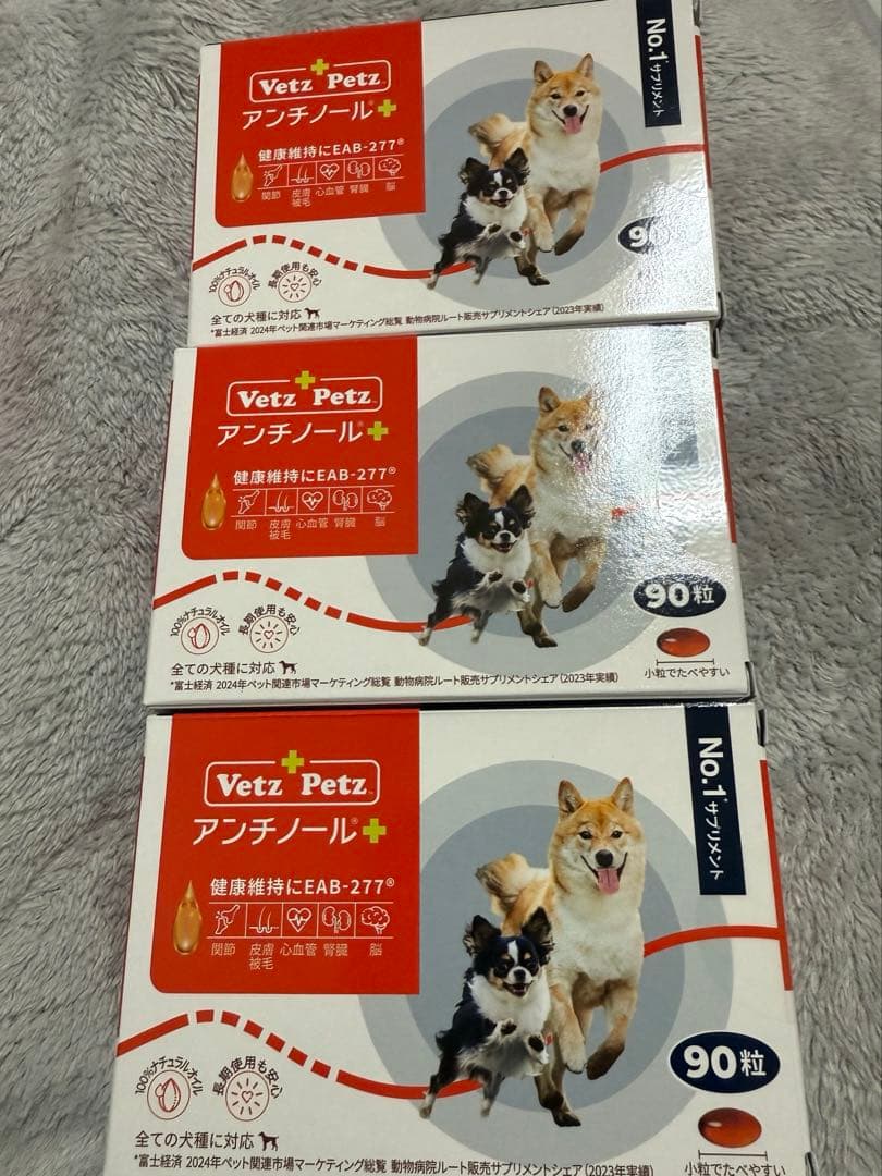 アンチノールプラス90粒×3