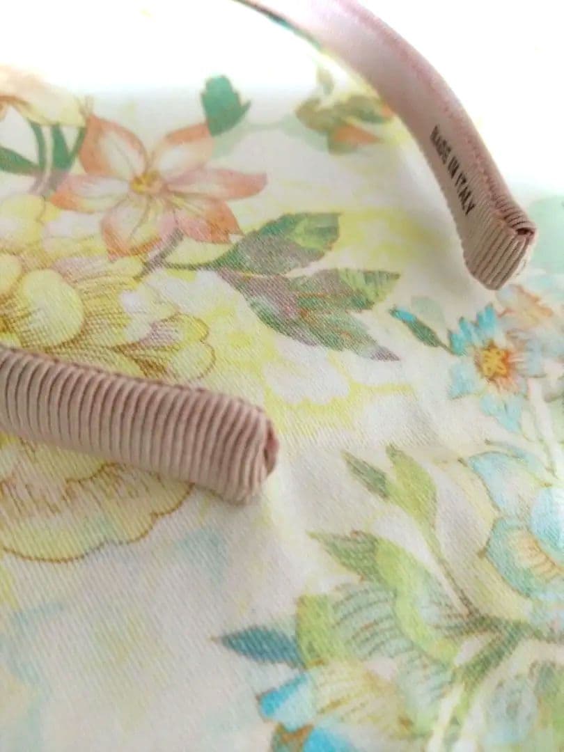 サルヴァトーレ フェラガモ 　ガンチーニ　リボンカチューシャ　ピンク