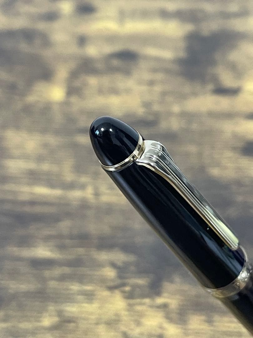 試筆のみ　MSニブ　ミュージック　ホワイトゴールド　21金　セーラー　万年筆