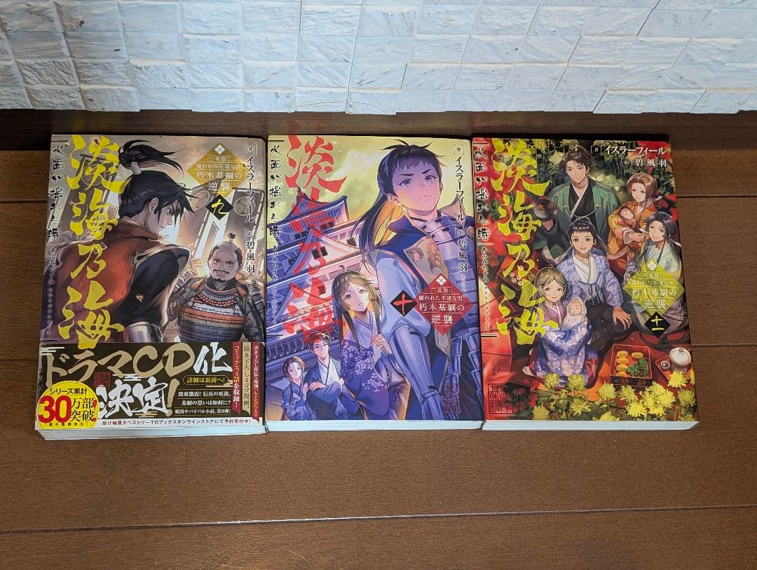 淡海乃海 　水面が揺れる時〜三英傑に嫌われた不運の男朽木基綱の逆襲　9巻〜18巻