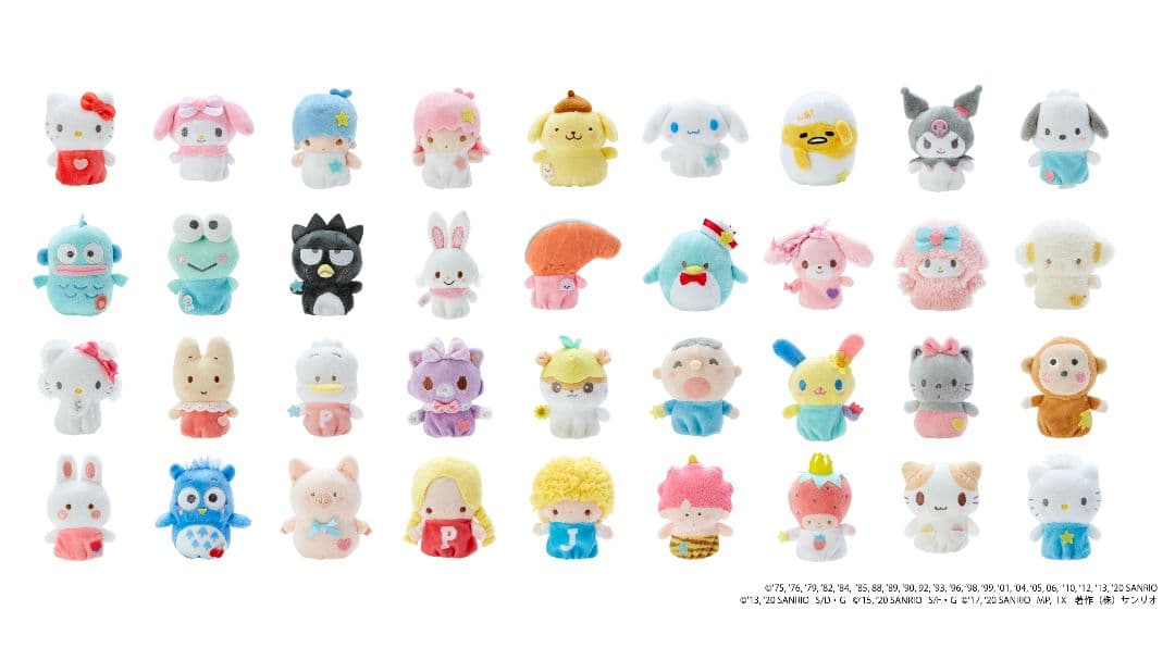 サンリオ2020 年指人形マスコット