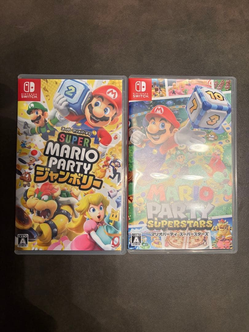 【美品】スーパーマリオパーティジャンボリー＆マリオパーティスーパースターズセット