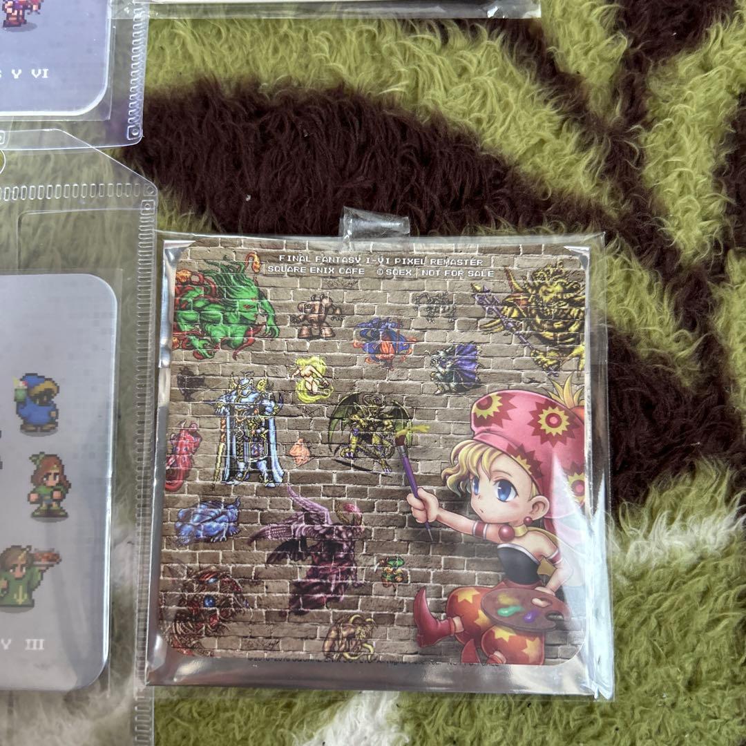 ファイナルファンタジー　ピクセルリマスター　コースター