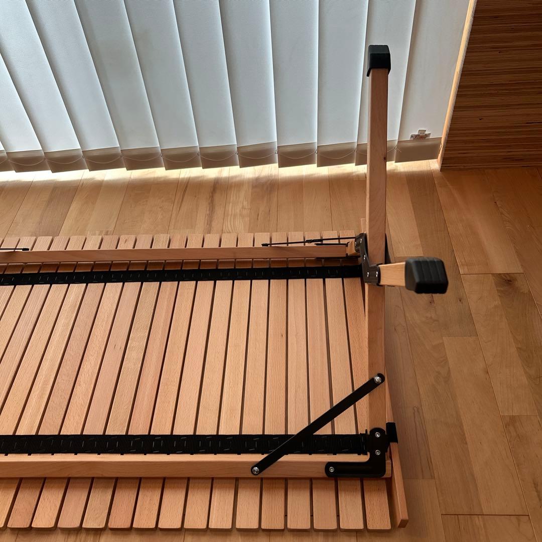 【新品未使用】Hilander（ハイランダー） ウッドロールトップテーブル　90