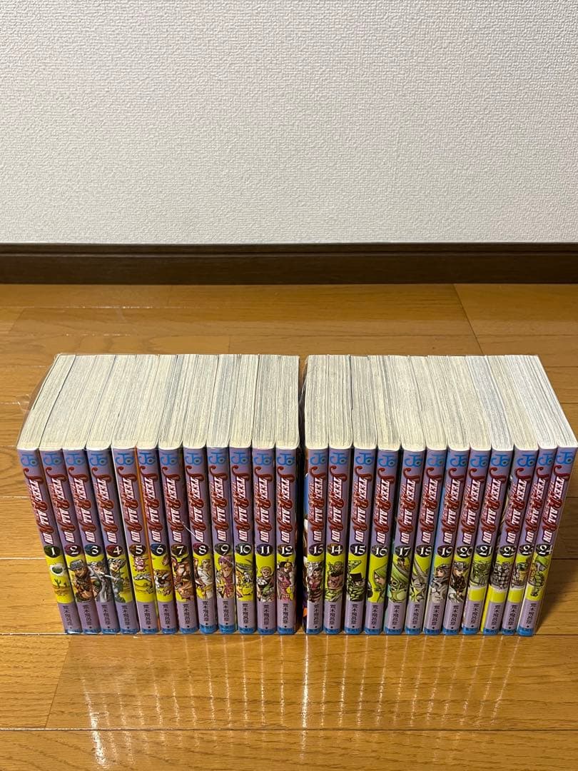美品　スティールボールラン　１～２４巻　全巻セット　全巻初版　帯ジャンパラ多数有