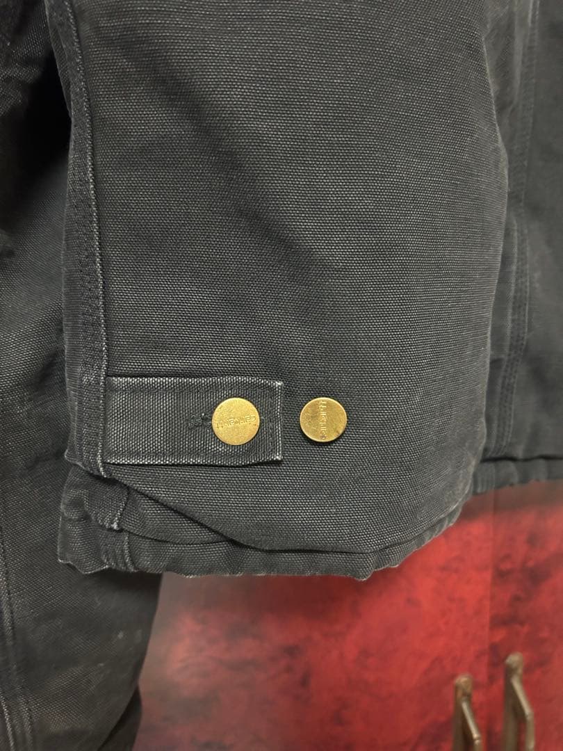 Carhartt ダークブラウン コットンジャケット