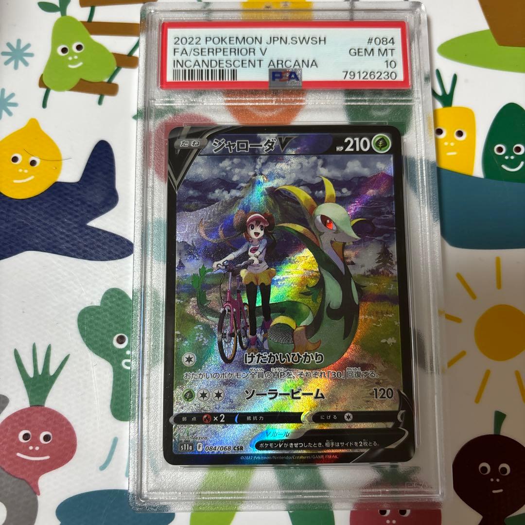 ポケモンカード　ジャローダV　CSR PSA10