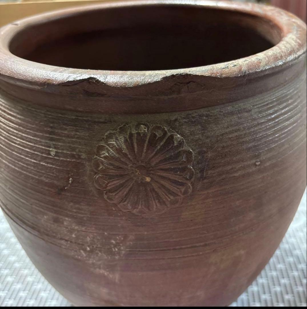 嘉永年間 古美術 古道具 古備前木村圶介茶道具　煎茶器